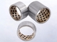 Shock Resistant Cylindrical Bushing Steel Shell Cast Bronze Graphite Material
